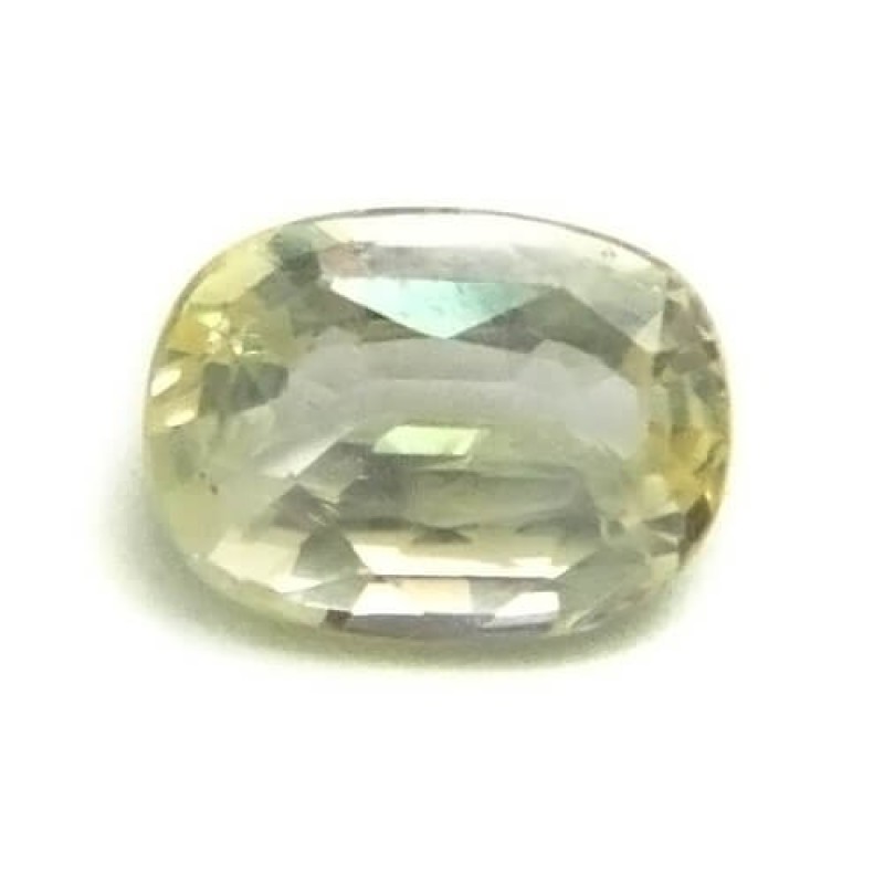 6.47 Carat/ 7.18 Ratti Natural Ceylon Yellow Sapphire
