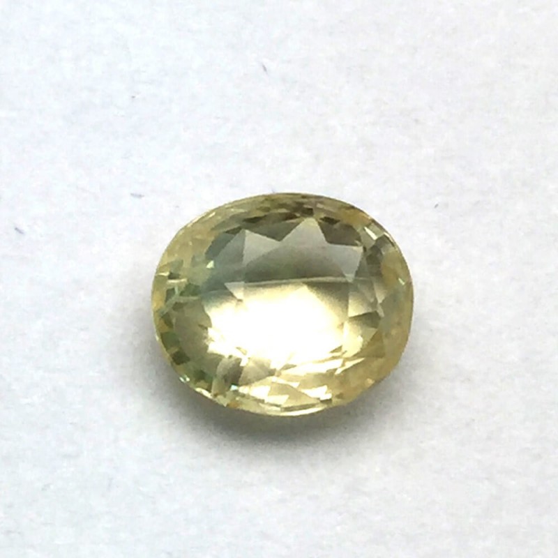 3.03 Carat/ 3.36 Ratti Natural Ceylon Yellow Sapphire