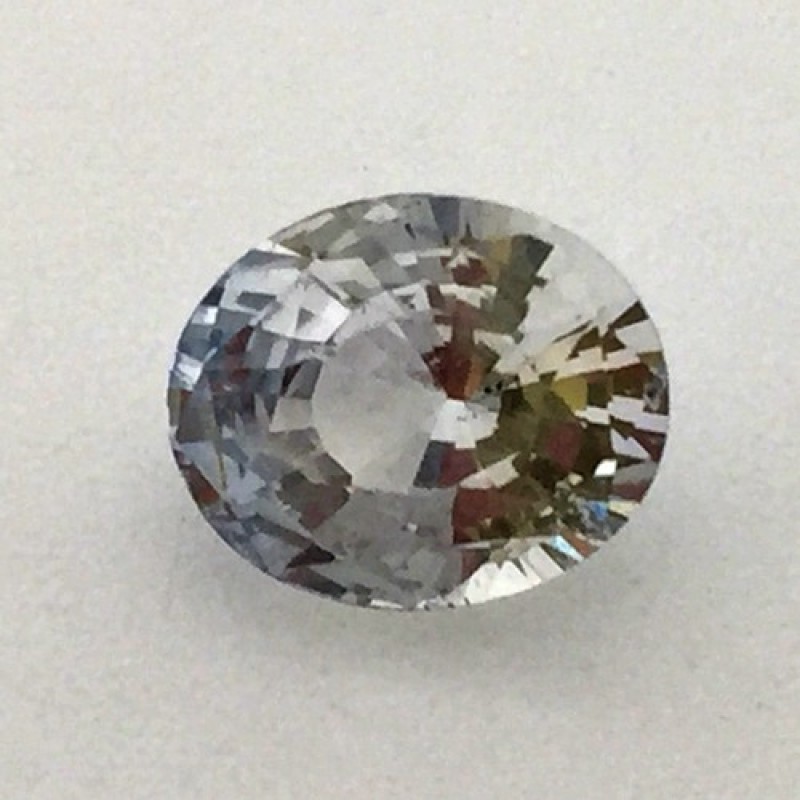 2.40 Carat/ 2.67 Ratti Natural Ceylon Colorless Sapphire Gemstone