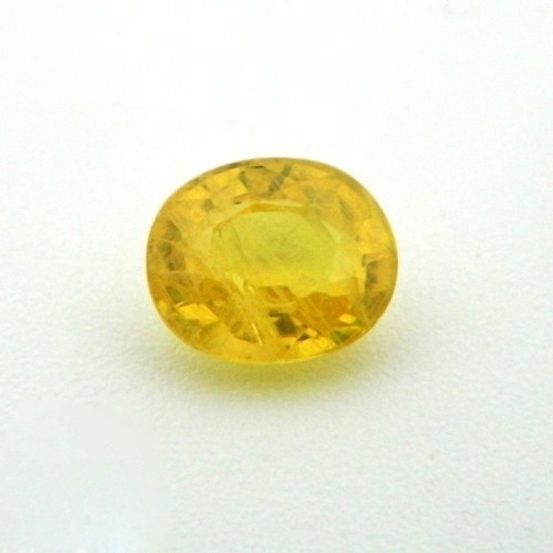 2.84 Carat/ 3.15 Ratti Natural Yellow Sapphire 