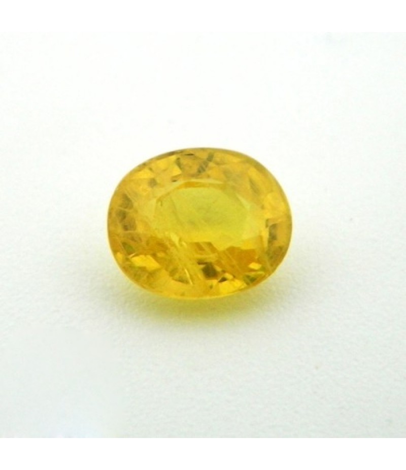 2.84 Carat/ 3.15 Ratti Natural Yellow Sapphire 
